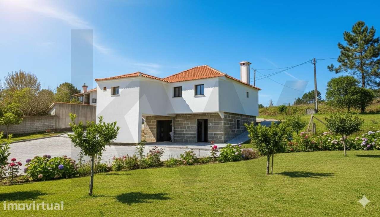 MORADIA NOVA T3 com Jardim e Garagem, junto ao do Hospital de Amarante - Grande imagem: 2/11