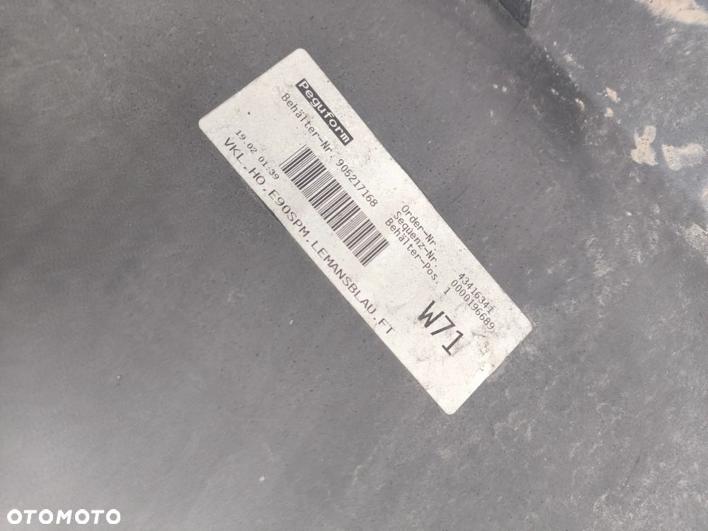 BMW E90 PRZED LIFT M PAKIET ZDERZAK TYLNY TYŁ LEMANSBLAU - 7