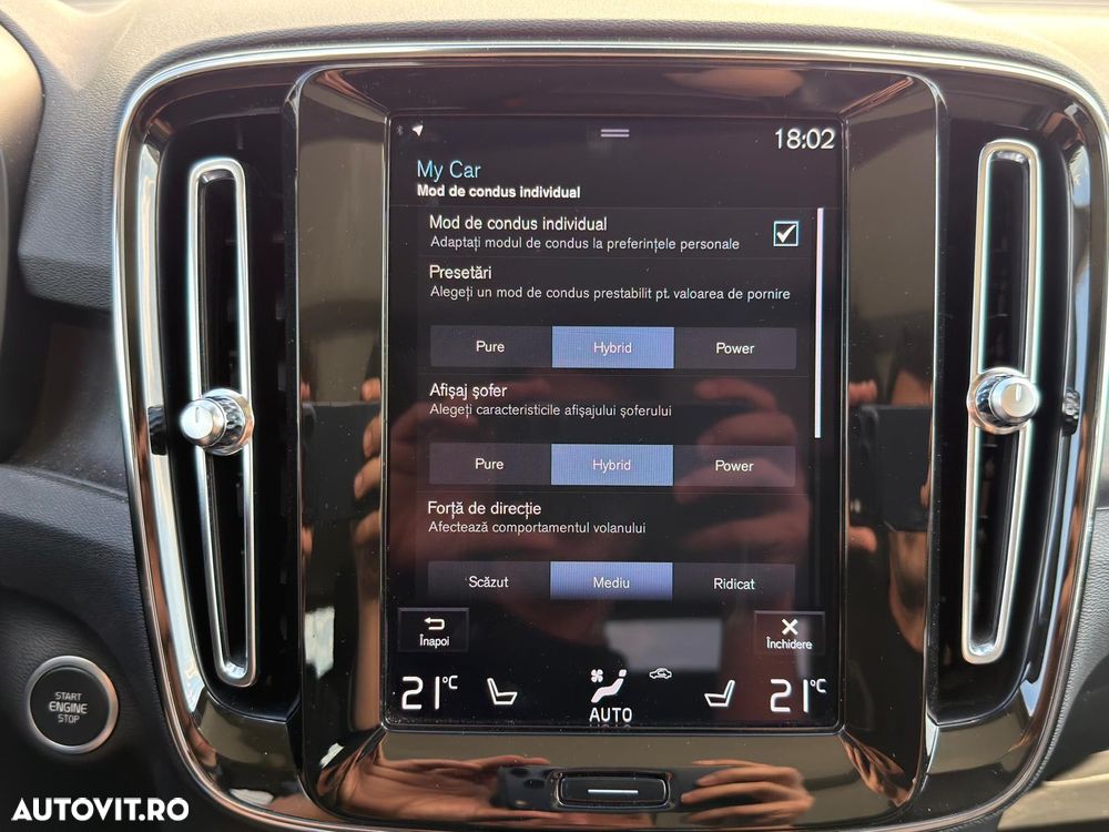 Volvo XC 40 T5 Recharge DKG Ultimate Dark - 21