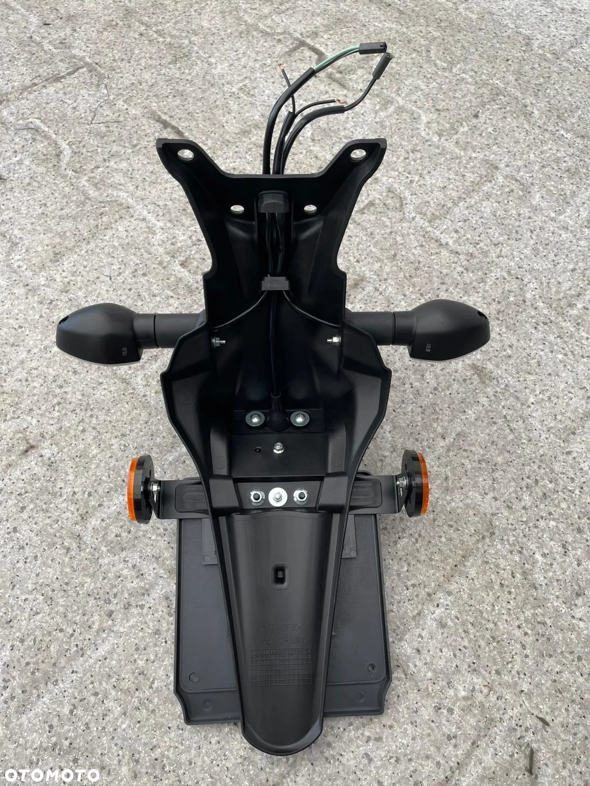 Mocowanie tablicy rejestracyjnej, ogon Suzuki SV 650  (nr1296) - 5