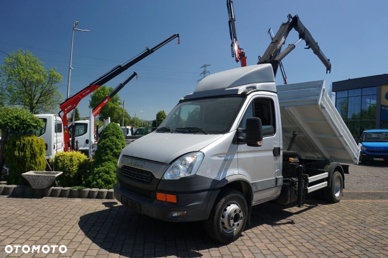 Iveco 70C17 wywrotka kiper żuraw HDS - 13