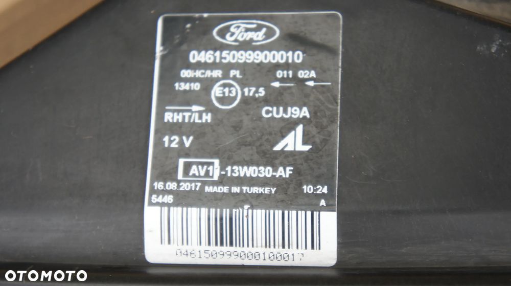 PRZEDNIA LEWA PRAWA LAMPA FORD B-MAX B MAX - 9