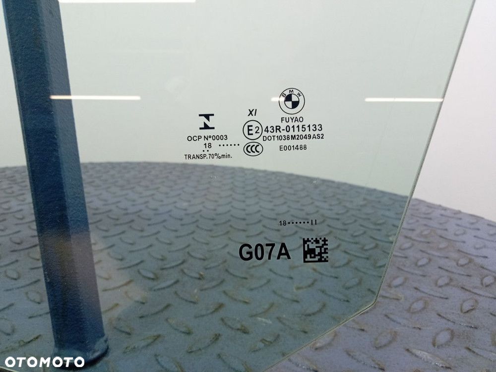BMW X7 G07 SZYBA DRZWI PRZÓD LEWA PRZEDNIA - 2