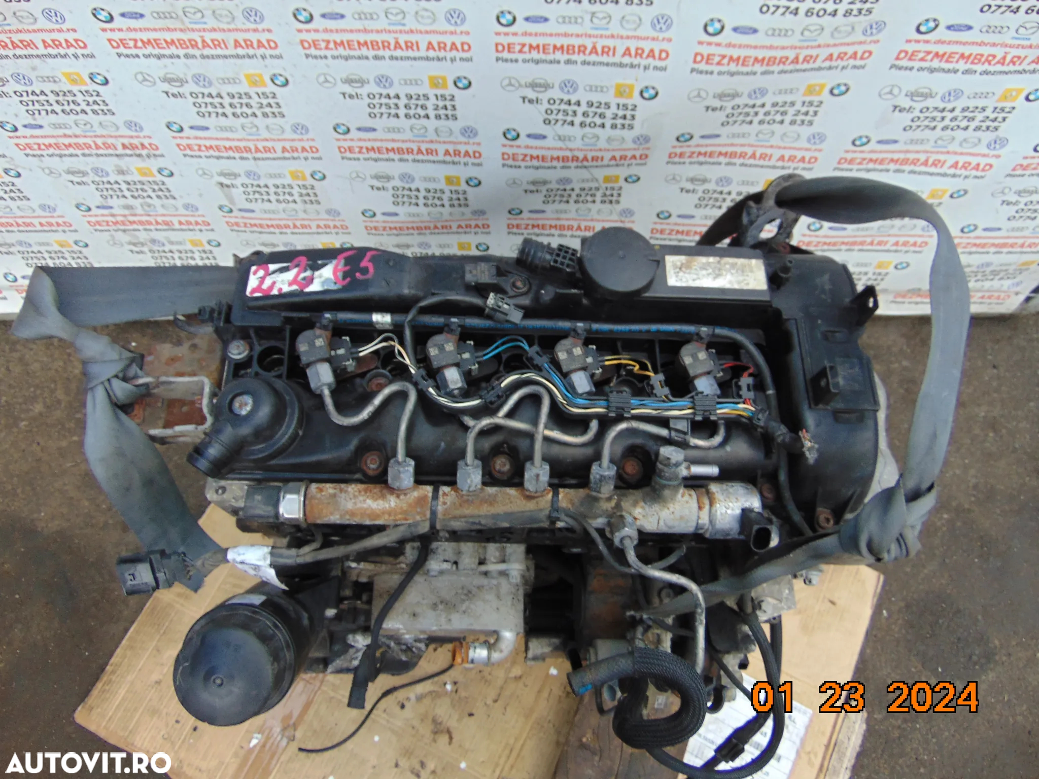 Motor Mercedes 2.2 euro 5 biturbo spreinter w906 vito viano w639 w212 w204 e class c class 651 - 4
