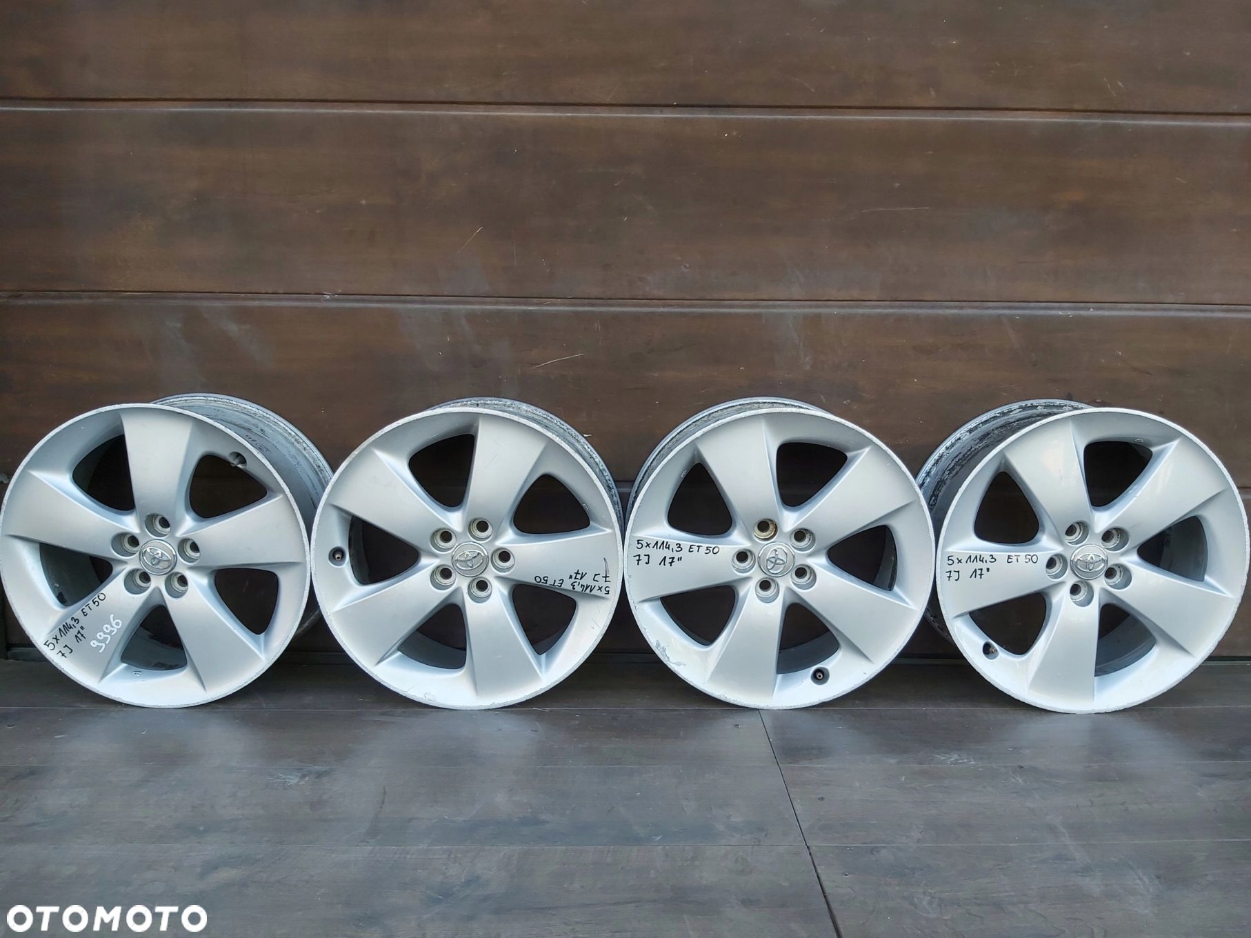 ALUFELGI 17 5 x 100 Toyota Prius Avensis T25 Celica - 1