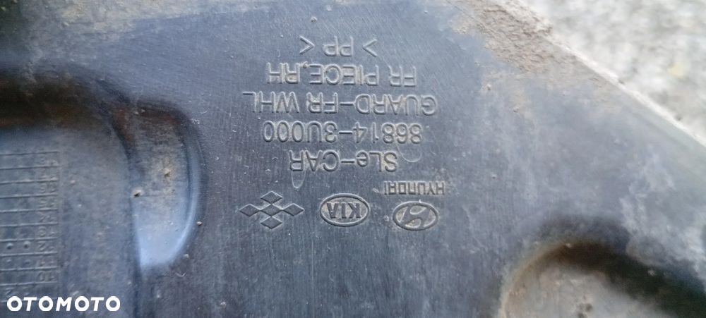 Nadkole prawy przód przednie prawe Kia Sportage III 3 86816-3U000 - 5