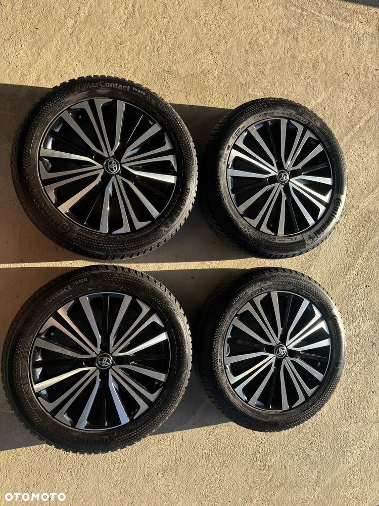 ORYGINALNE ALUFELGI TOYOTA AYGO X + CONTINENTAL – ZIMA 175/65 R17 - 4
