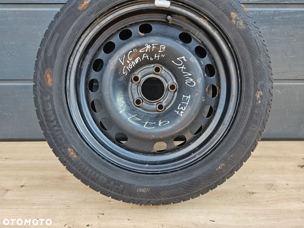 KOŁO ZAPASOWE 16 CALI OPEL VECTRA C SIGNUM ASTRA H MERIVA B ZAFIRA A B 5x110 205/55/16 - 5