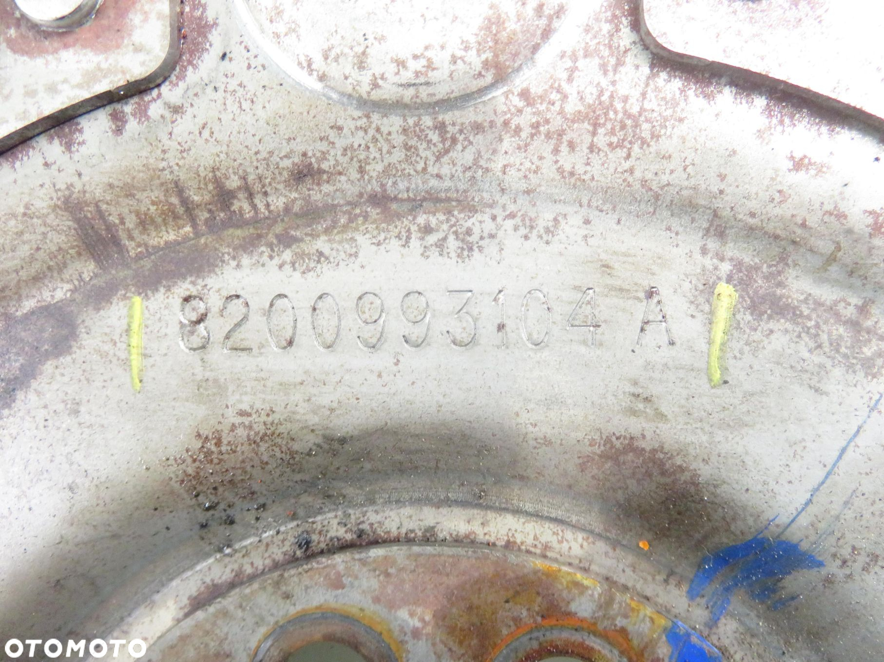 KOŁO ZAMACHOWE INFINITI M (Y51) 3.0d V6 238 - V9X 8200993104A - 4