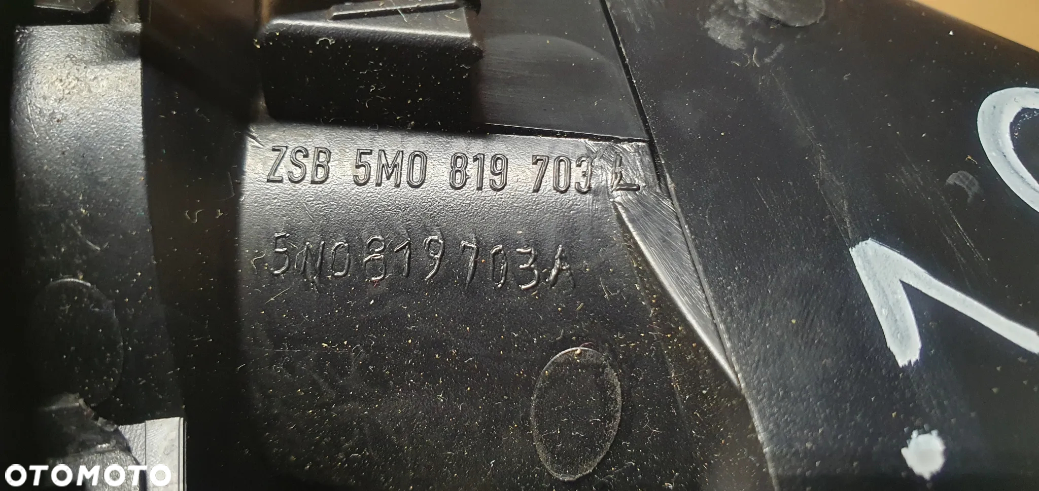Kratka nawiewu powietrza lewy przód przednia lewa VW Golf VI 6 Plus 5M0819759 5M0819703L 5N0819703A - 6