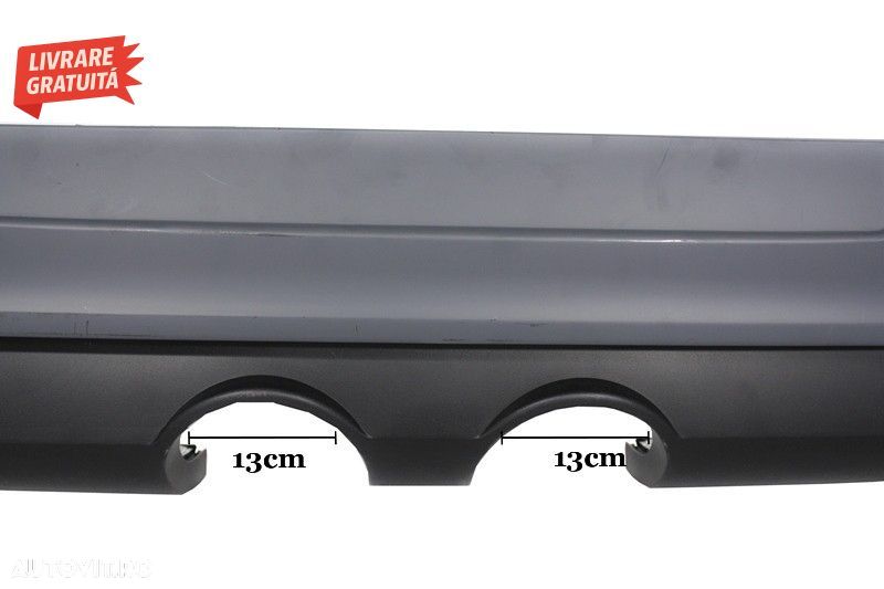 Prelungire Bara Spate cu Sistem de evacuare si Stopuri LED VW Golf 5 V (2003-2007)- livrare gratuita - 5