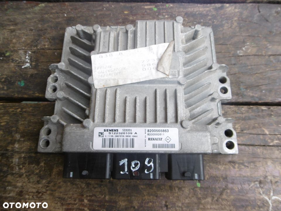 Komputer sterownik MEGANE CLIO SID301 S122326109A - 1