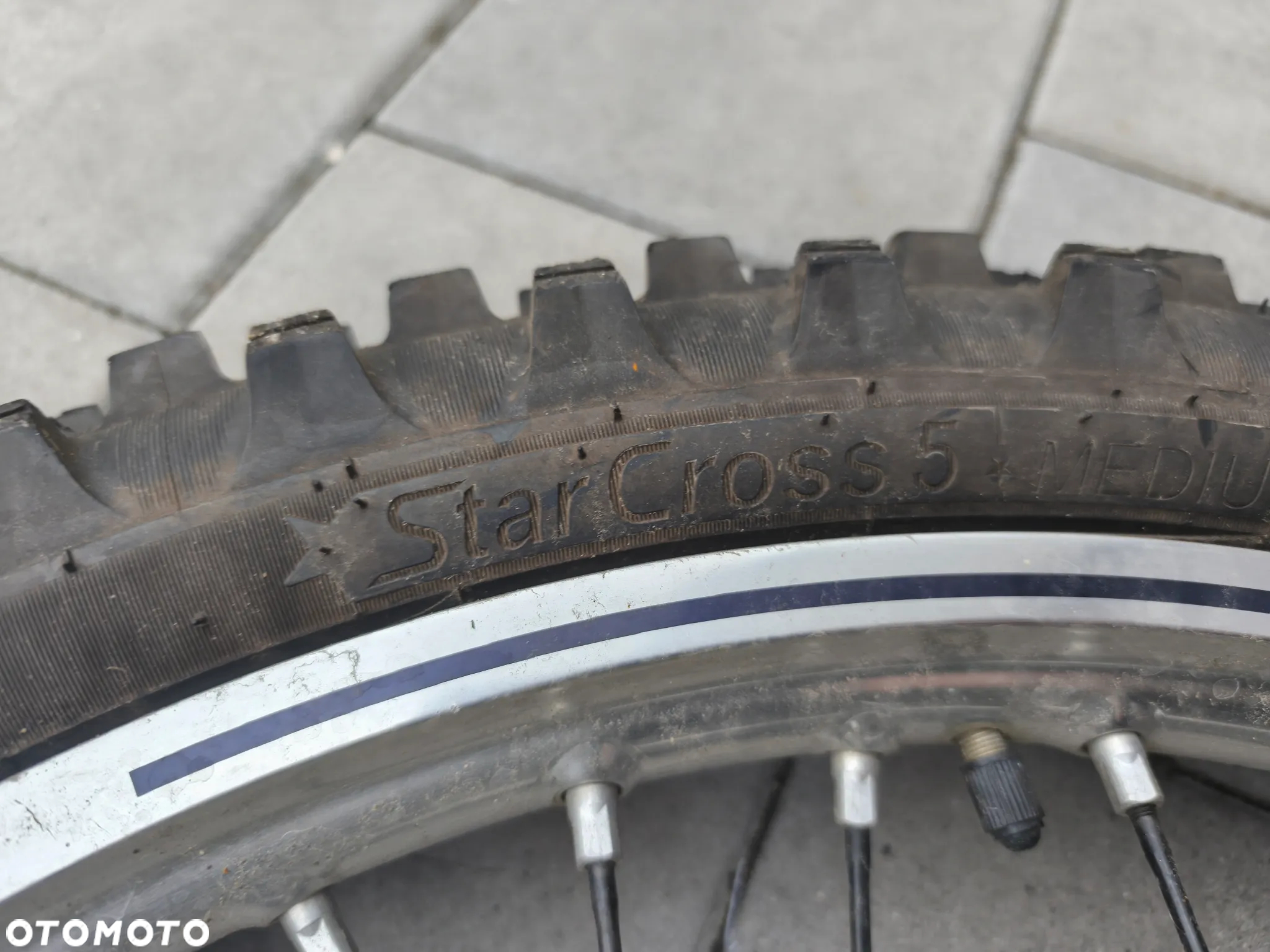 Koło przód, przednie, felga, opona, tarcza hamulcowa przód KTM, Husqvarna, GasGas, Husaberg Excel 21x1,6 - 10