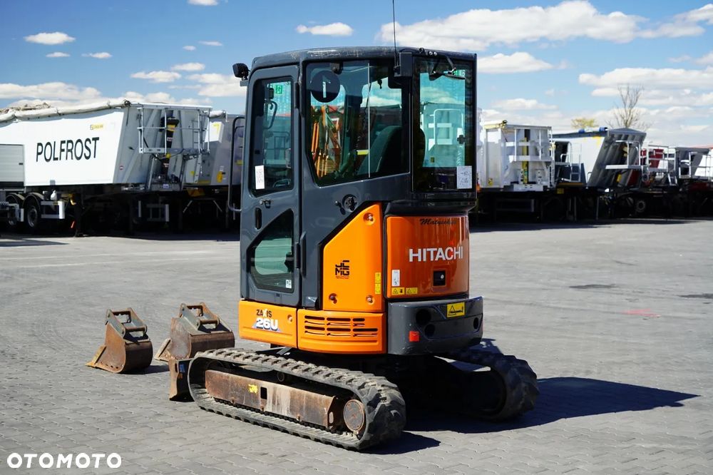 Hitachi ZX26U-6 CR / MINIKOPARKA / 2022 ROK / 1900 MTH / KOMPLET ŁYŻEK - 4