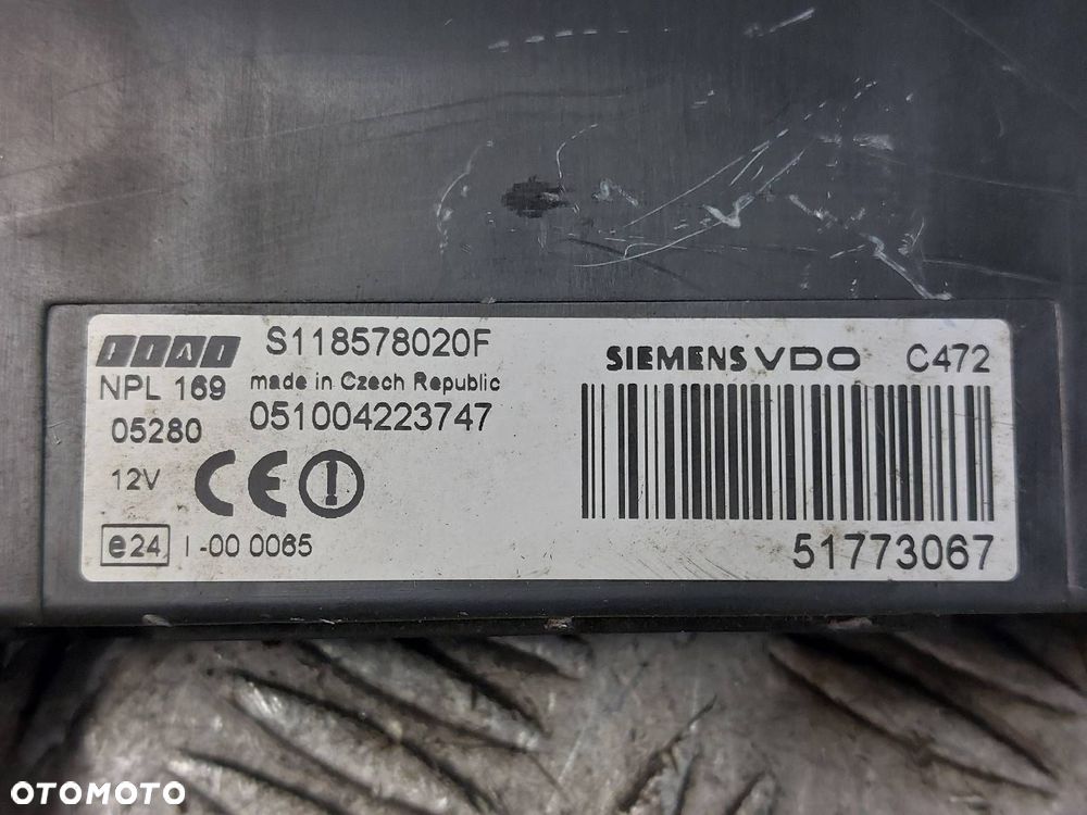 ZESTAW STARTOWY FIAT PANDA II 51782647 IAW4AFS2 51773067 61027500 - 3