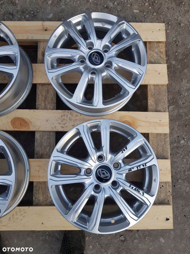 alufelgi maxus 6.0'' x 15'' 5x114,3 et 45 mm6050 - 3