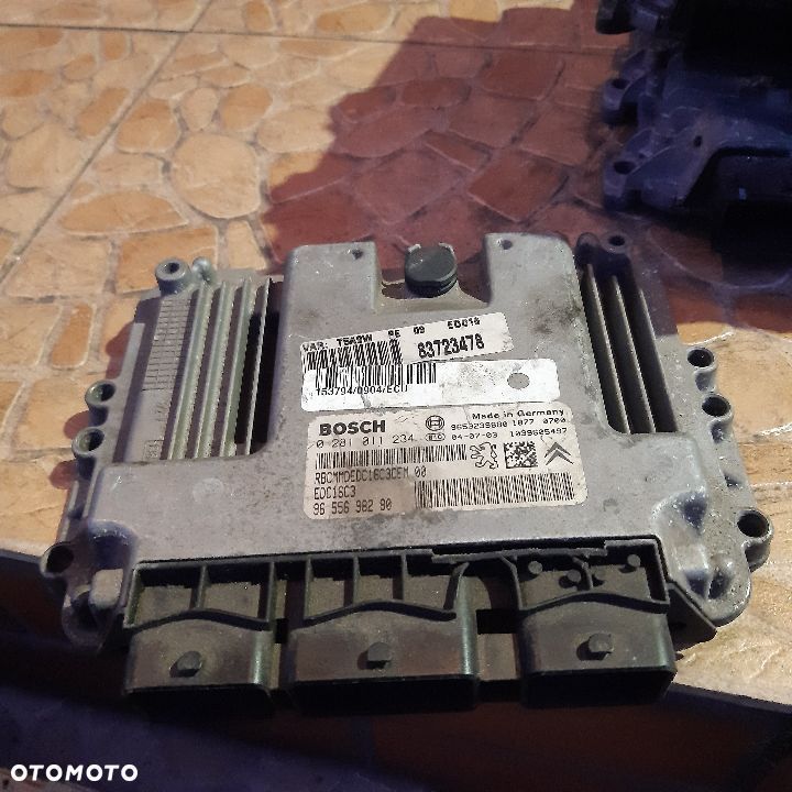 Peugeot Citroen komputer sterownik 9655698280