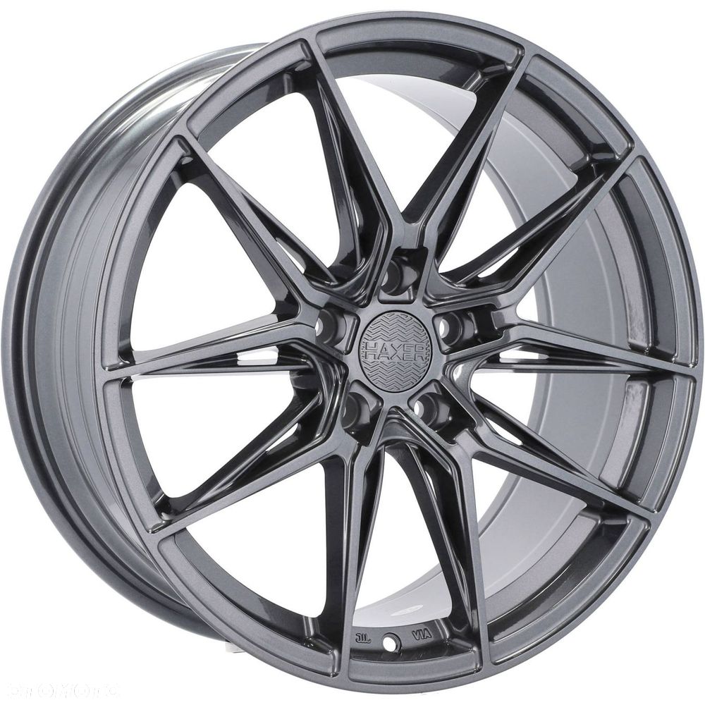 4x Felgi 18 m.in. do AUDI A4 B6 B7 B8 B9 A6 C6 C7 C8 VW Arteon Golf Passat Scirocco - HX036 (A5581) - 2