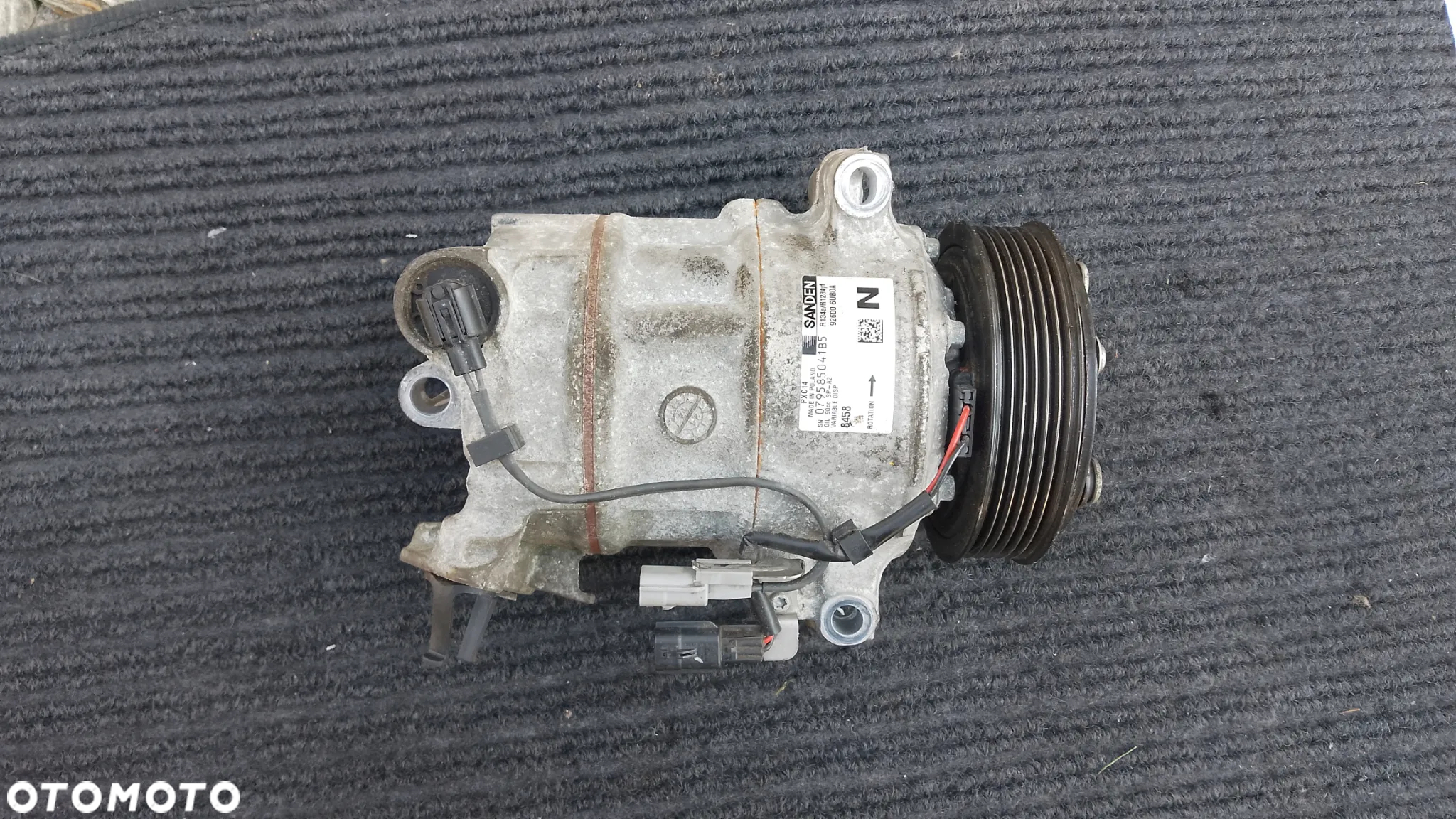 Sprężarka klimatyzacji 92600 60UBOA QASHQAI J12  Renault Kangoo IV 1.3 TCE 21- - 3