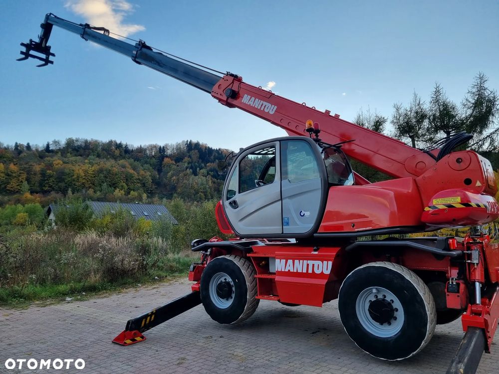 Manitou MRT2150 PRIVILEGE Ładowarka teleskopowa ROTO 21m udzwig 5ton jak Nowa z Norwegii 5900mtg  2013rok  Obrót pełny Zero luzów wycieków zadbana z Fermy Norweskiej - 25