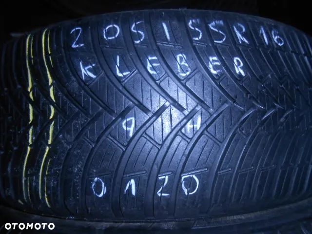 OPONY 205/55R16 KLEBER QADRAXLER 2 DOT 0120 7.2MM - 2