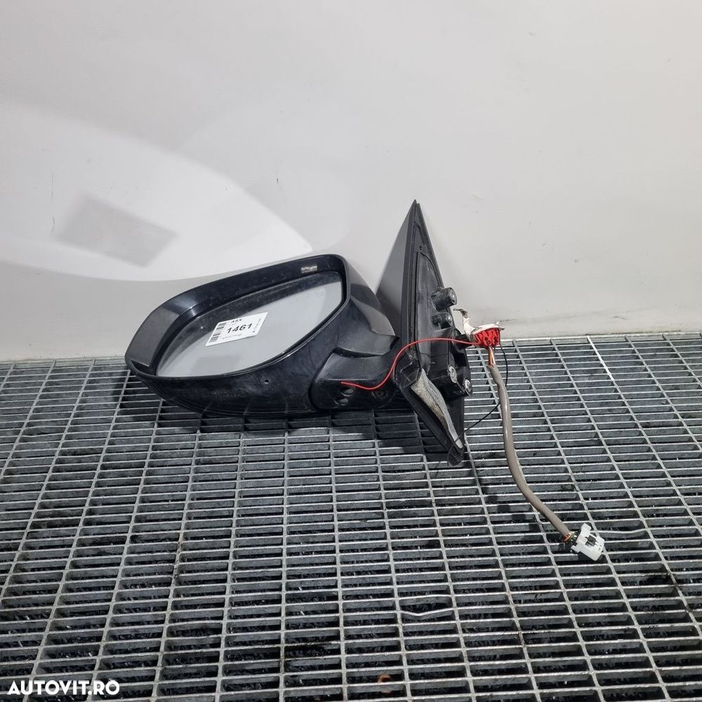 Oglinda stanga Mitsubishi ASX 2012 - 2016 4 Usi Titanium Grey Metalizat U17 (1461) Cu ... - 3