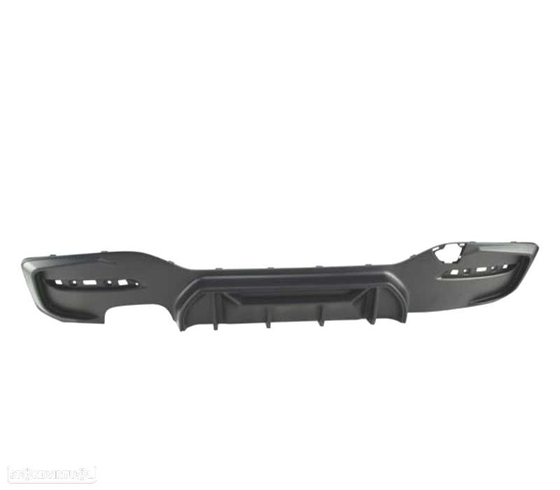 DIFUSOR TRASEIRO BMW F20 LCI 15-19 LOOK COMPETITION PRETO MATE - 4