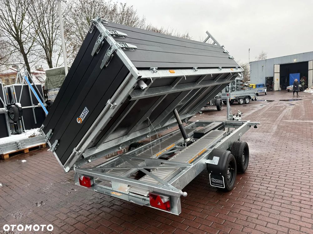 Saris Przyczepa Kiprowana Saris Tipper K3 356x184x35 + nadstawki 30 cm 3500 kg dostawa pod dom Częstochowa - 8