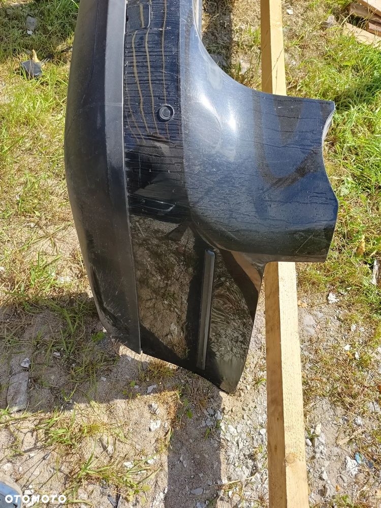 VW PASSAT B6 KOMBI ZDERZAK TYŁ TYLNY CZARNY LC9Z Z CZUJNIKAMI COFANIA PDC KOMPLETNY - 3