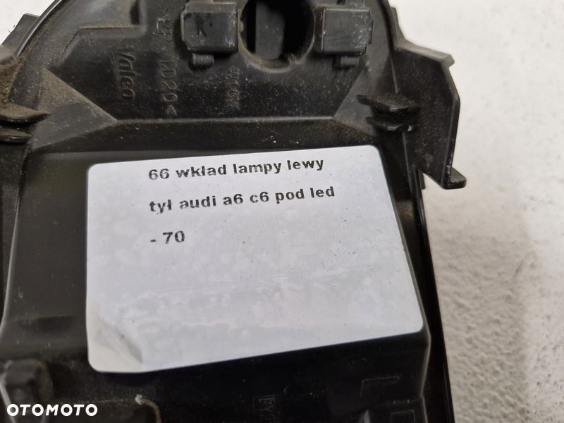 AUDI A6 C6 LIFT SEDAN WKŁAD LAMPY LEWY TYŁ TYLNY POD LED - 5