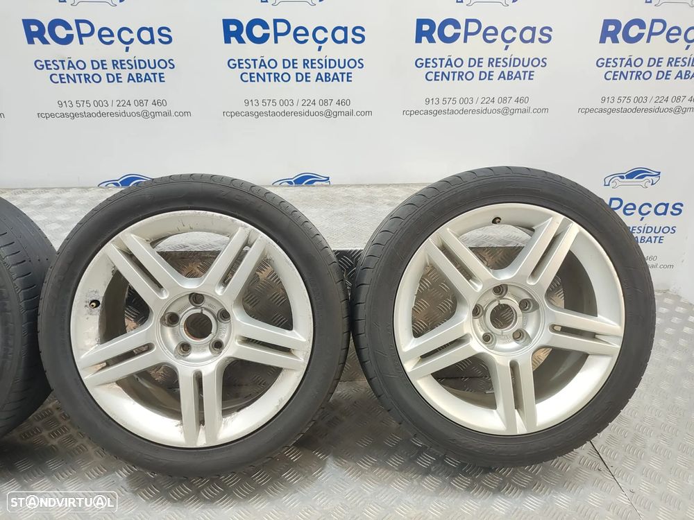 Conjunto Jantes 17 Originais Audi A4 B6 B7 7,5J ET45 5x112 - 9