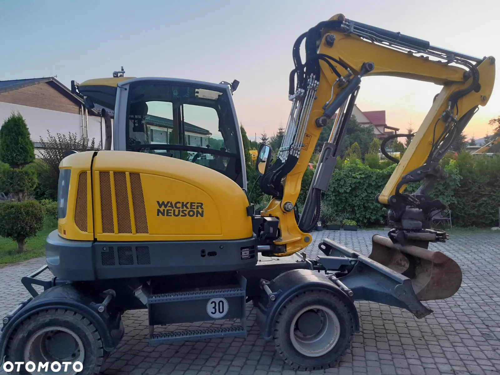 Wacker Neuson EW65 2018r 3062mtg. głowica obrotowa ze szczypcami, KLIMA - 2