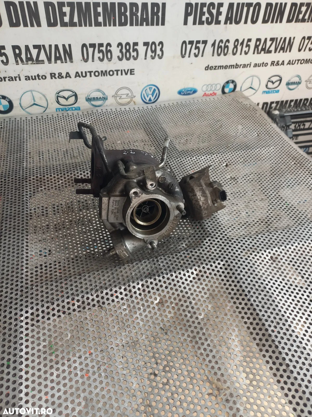 Turbo Turbina Mazda 6 Mazda CX-7 2.2 Diesel Cod R2AC Cod VJ40 RHV4 - Dezmembrari Arad - 4