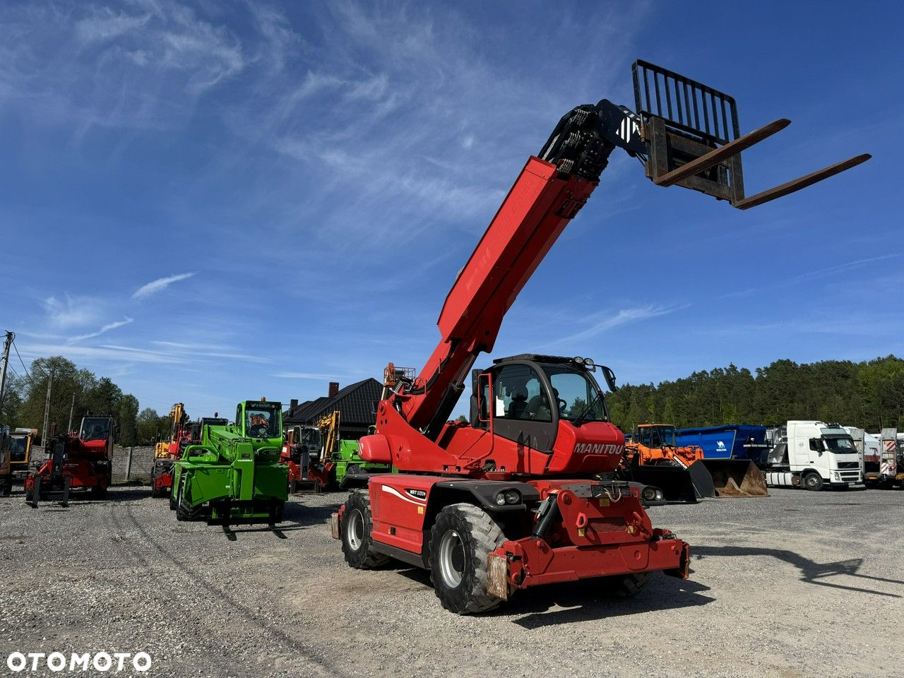Manitou MRT 2150 + ROTO Ładowarka Teleskopowa Obrotowa 2550 - 3