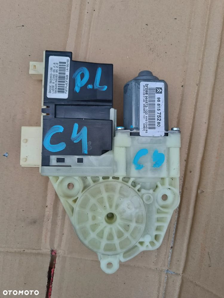 Silniczek szyby lewy przód Citroen C4 9681575280 - 1