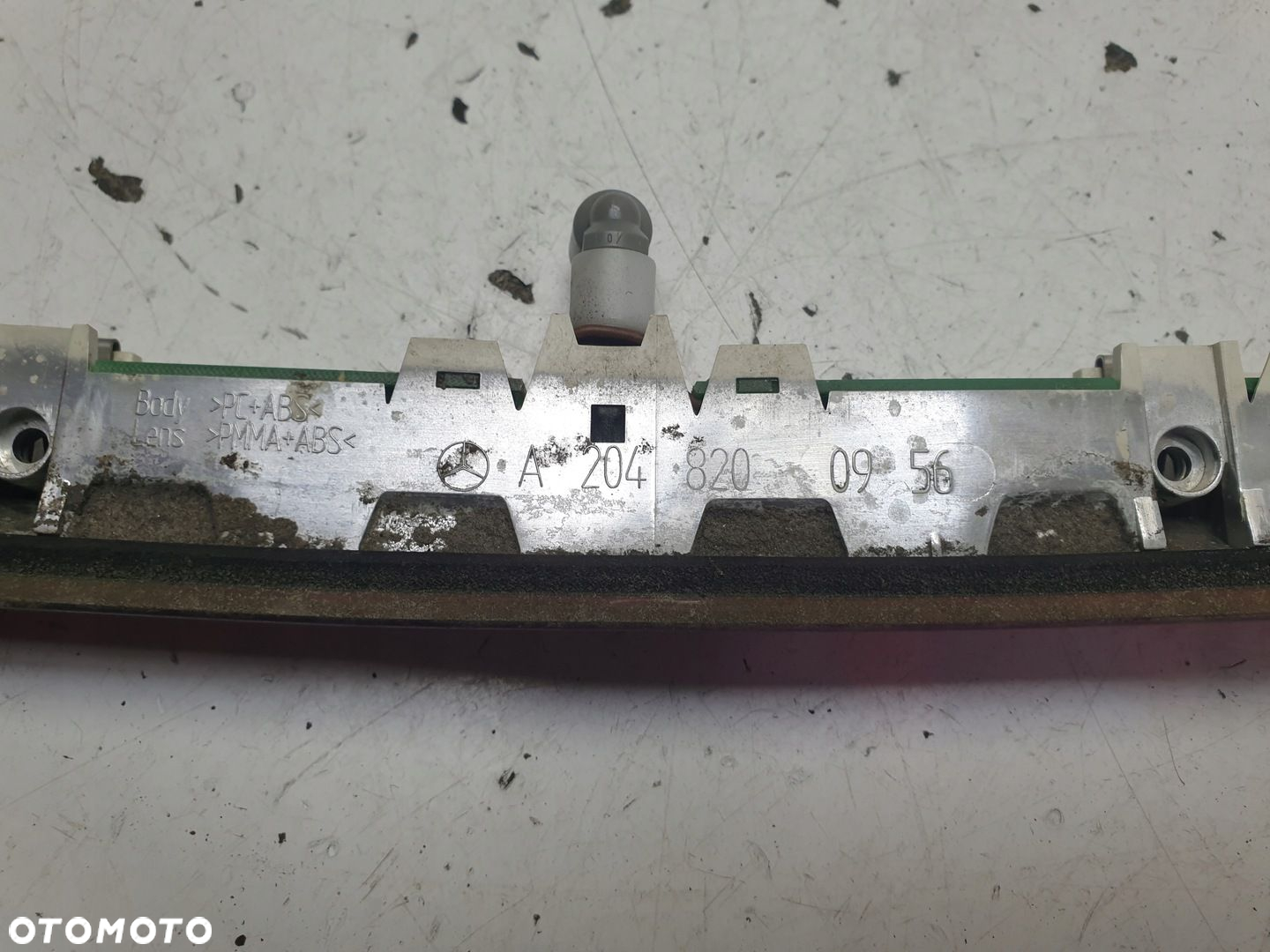 TRZECIE ŚWIATŁO STOPU MERCEDES W204 KOMBI A2048200956 - 8