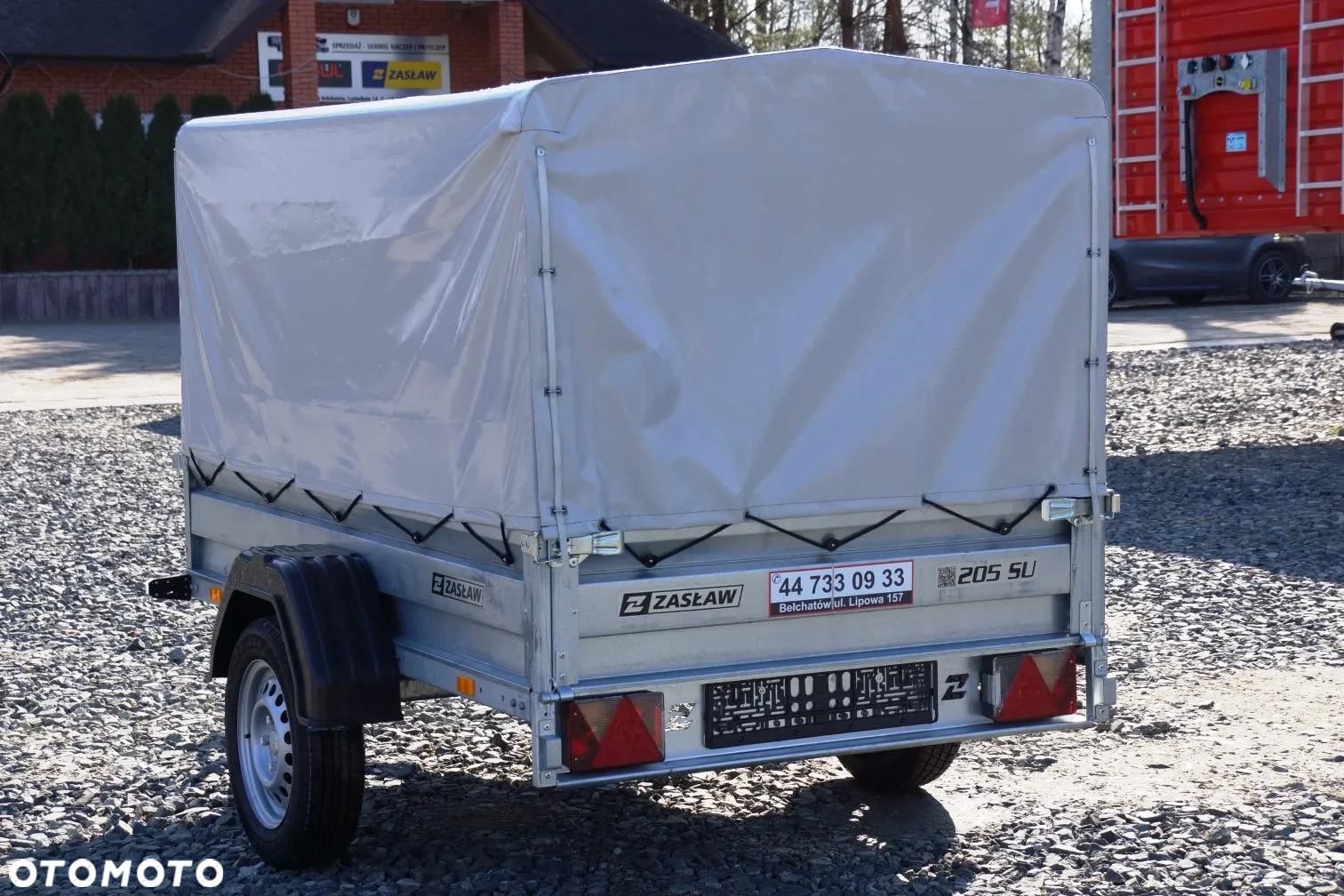 Zaslaw 1 oś, przyczepa na prawko B Ład 600 KG ! - 5