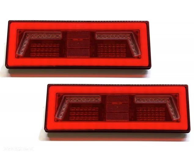 LAMPA TYLNA PRZYCZEPY ZESPOLONA LED DIODOWA LAWETA - 1