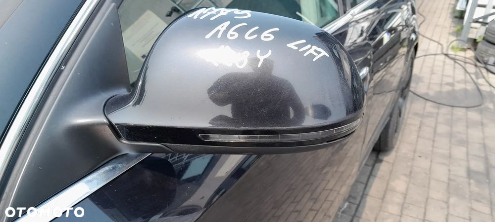 AUDI A6 C6 LIFT LUSTERKO LEWE PRZEDNIE LEWY PRZÓD KOLOR: LZ9Y - 3
