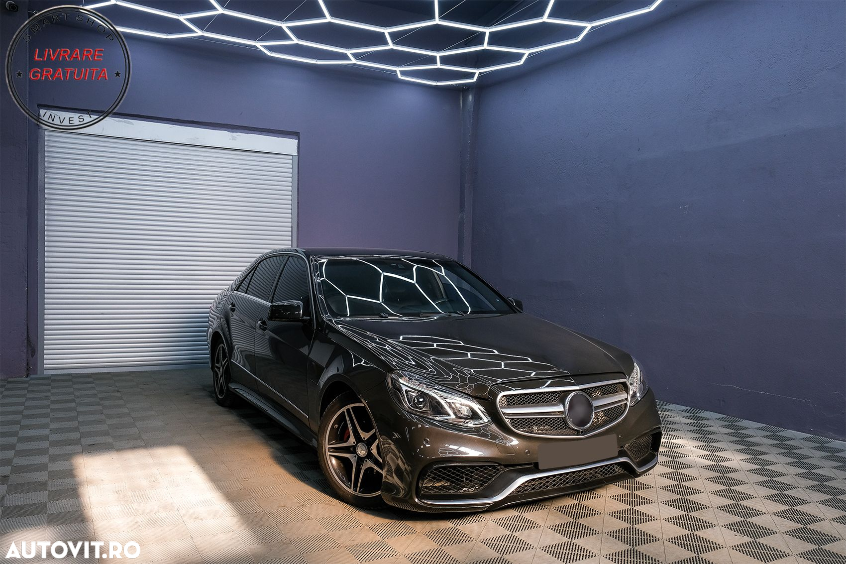 Kit Exterior Mercedes E-Class W212 Facelift (2013-2016) E63 Design Praguri Lateral- livrare gratuita - 26