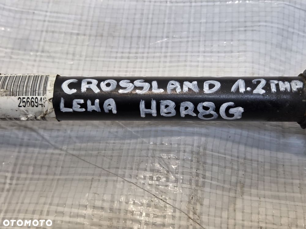 PÓŁOŚ LEWY PRZÓD KRÓTKA OPEL CROSSLAND 9809710080 1.2 - 9
