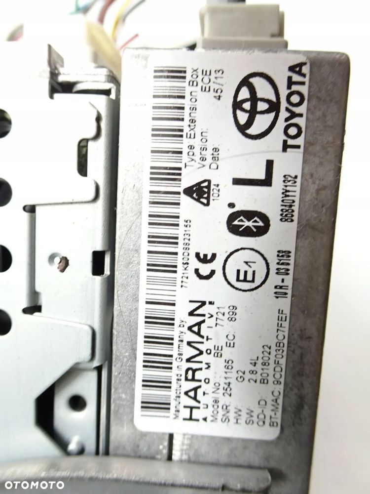 radio cd gps toyota yaris iii 11-17 r. - 9