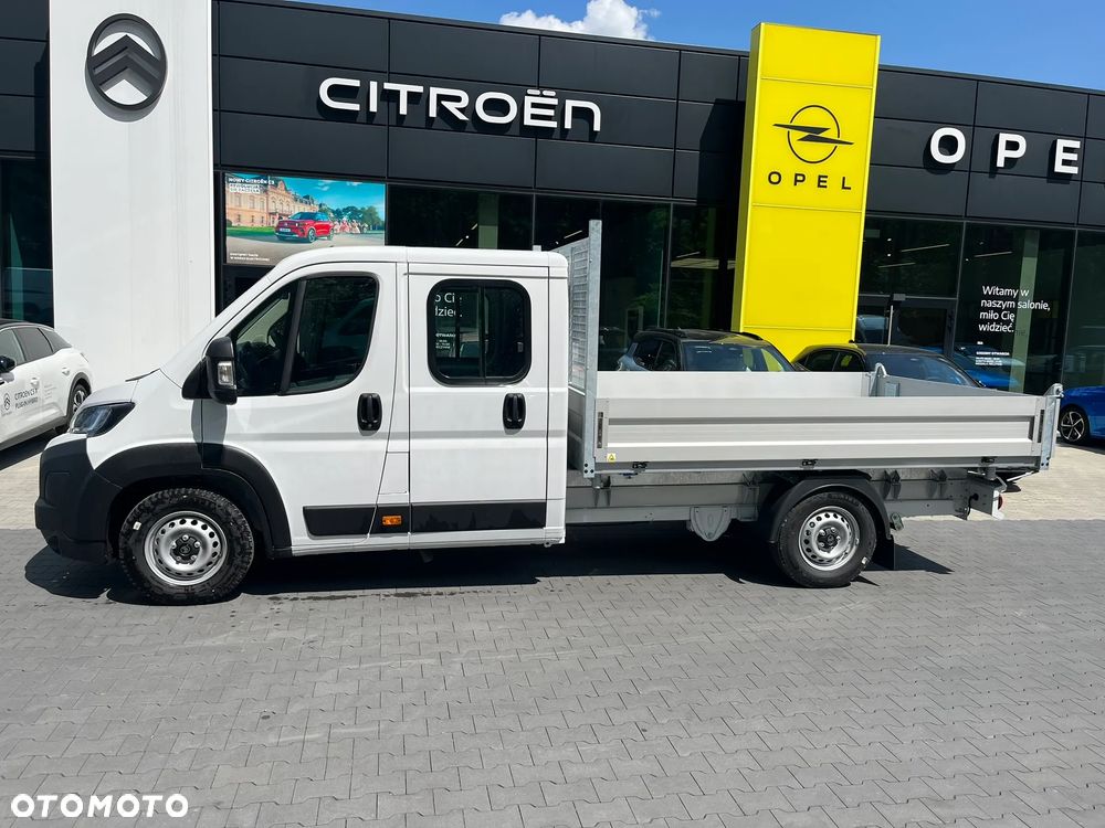 Citroën JUMPER DOKA | 7 MIEJSC | PODWÓJNA KABINA L4 + SKRZYNIA FABRYCZNA | HAK - 3