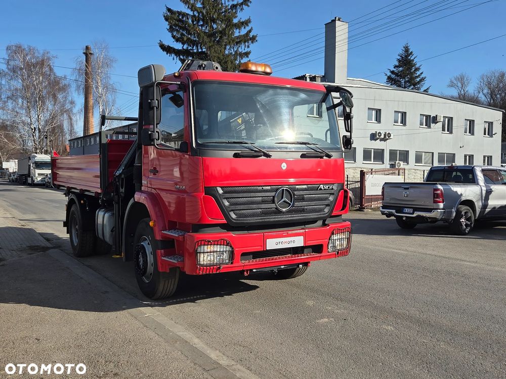 Mercedes-Benz AXOR 1824 // HIAB 122 HDS DŹWIG ŻURAW // NOWY KIPER WYWROTKA 3str // NOWE UDT W CENIE // MOŻLIWY ROTATOR WIDŁY CHWYTAK CZERPAK - 16