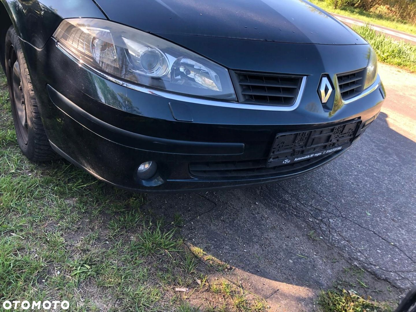 RENAULT LAGUNA 2 II ZDERZAK PRZEDNI NIEBIESKI ZIELONY XENONY NV903 LIFT - 3
