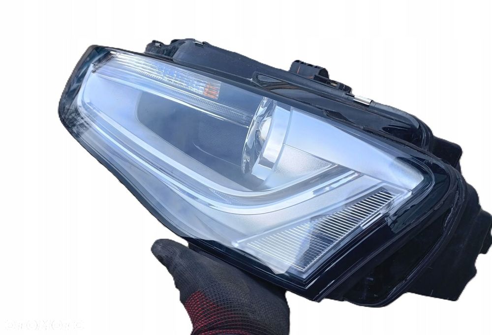 AUDI A4 B8 LIFT 12-15 r. LAMPA lewy przód przednia XENON LED nieskrętna * - 6