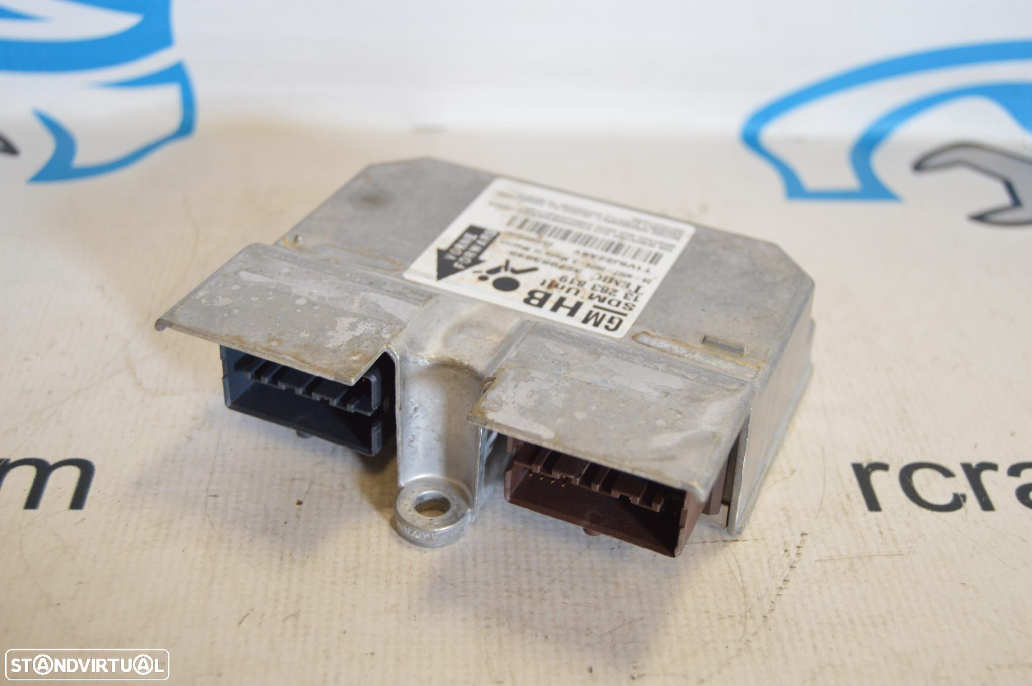 CENTRALINA ECU SENSOR AIRBAG TEMIC 13283819 OPEL CORSA D S07 1.3 CDTI 75CV A13DTC - 1