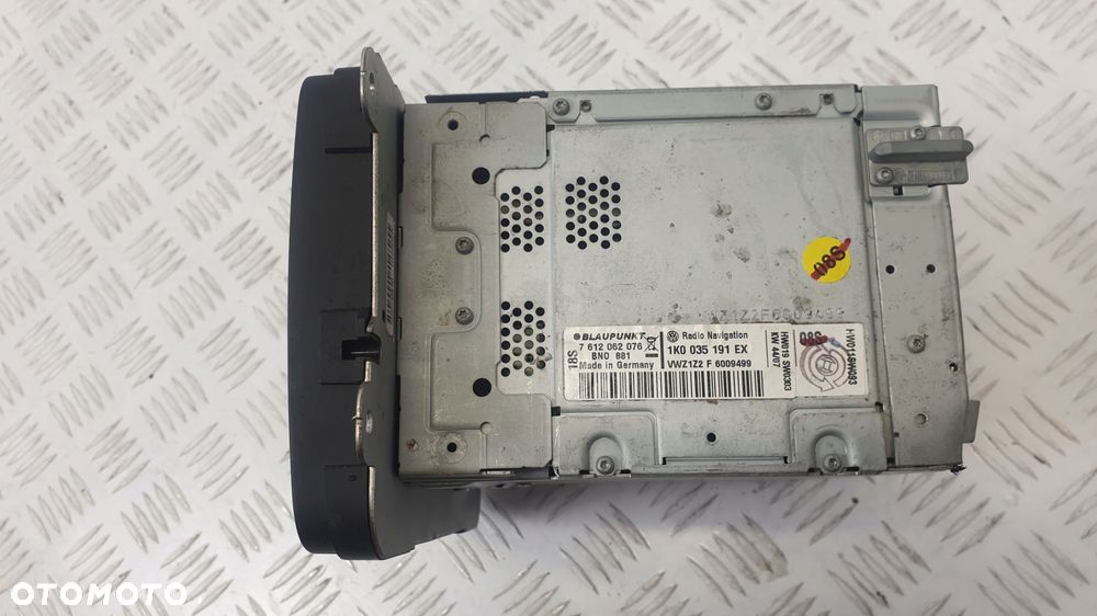 radio nawigacja vw passat golf touran 1k0035191ex - 3