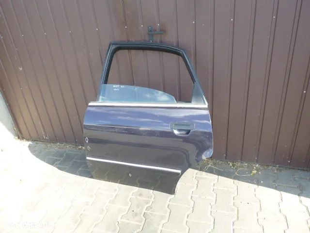 DRZWI LEWY TYŁ LEWE TYLNE KOMPLETNE AUDI A4 B5 SEDAN LZ5L 94-99 - 3
