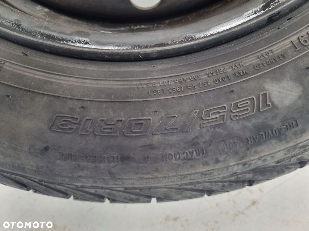 KOŁO ZAPASOWE Citroen Peugeot 205 felga 165/70 R13 4x108 500B13FHB - 8